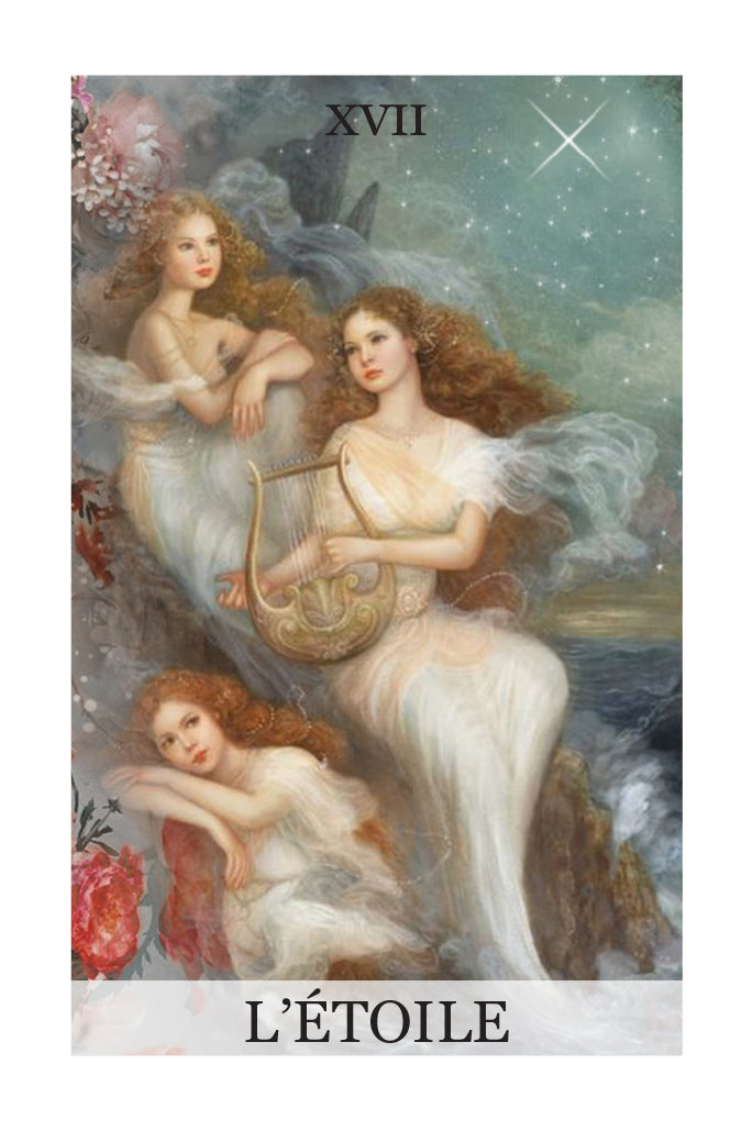 XVII. L'Etoile - Tarot divinatoire // Signe du Poissons