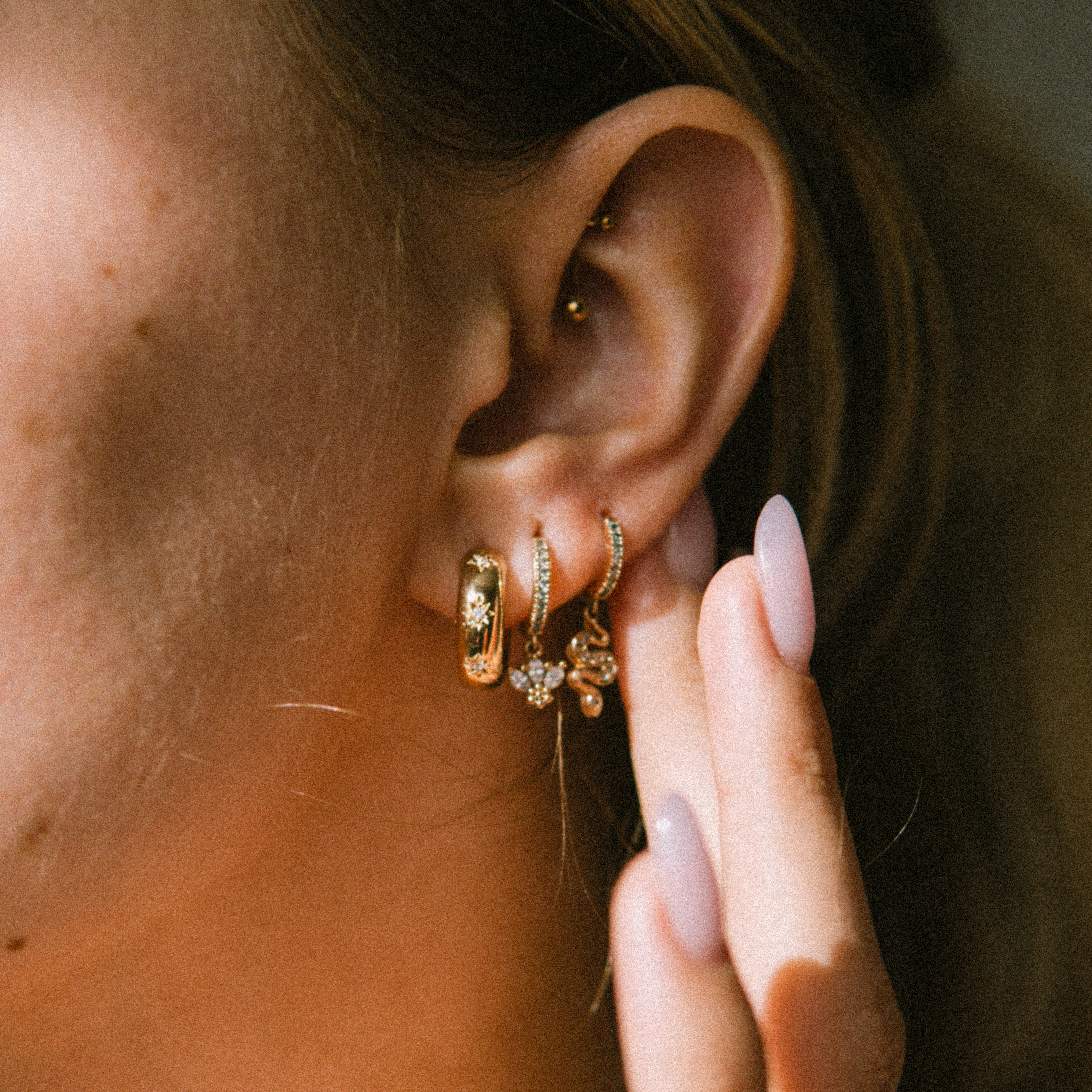 Boucles d'oreilles "Étincelante"