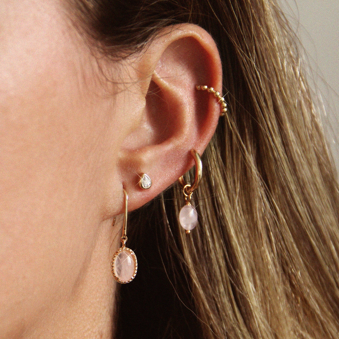 Boucles d'oreilles "Tendresse Paix"