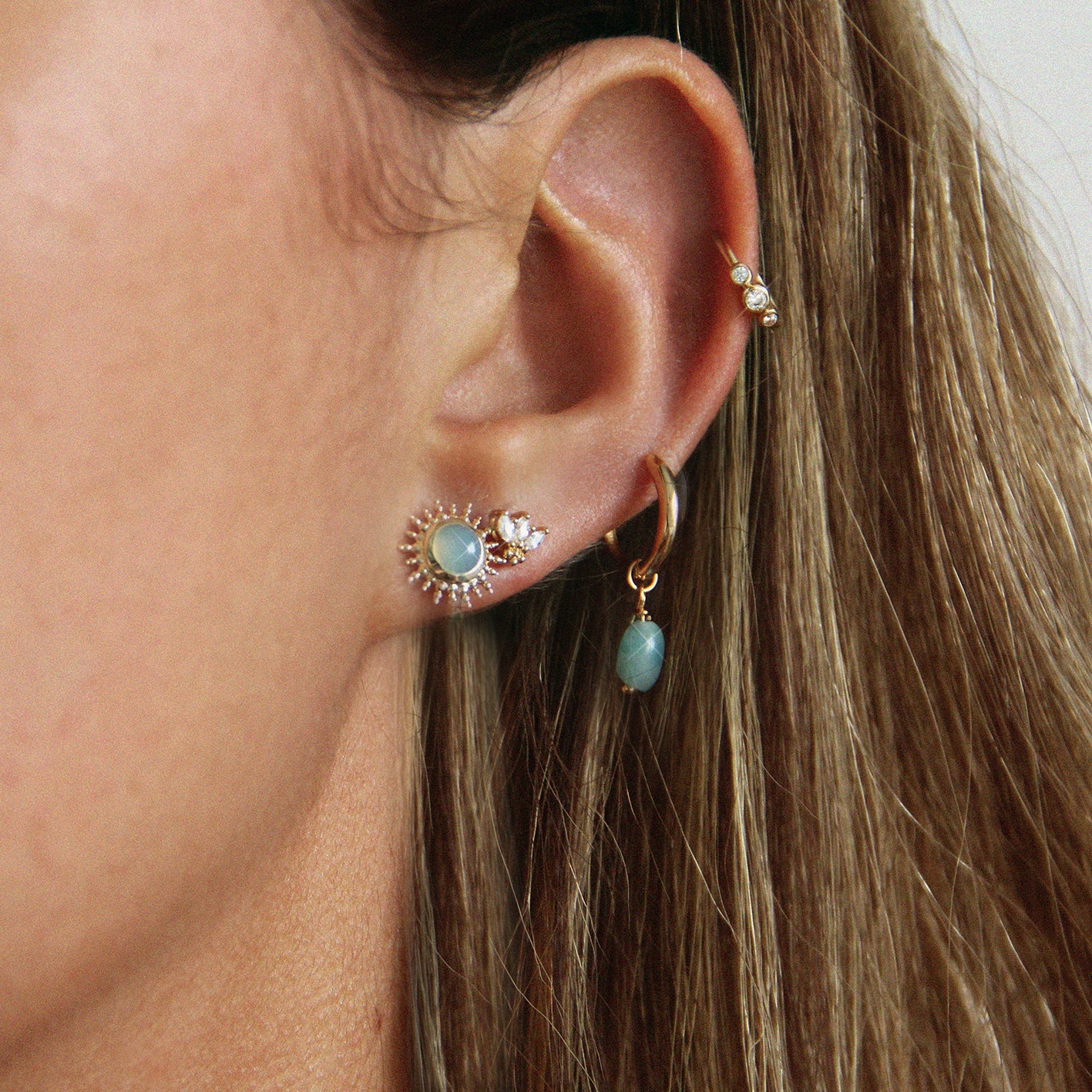 Boucles d'oreilles "Céleste"