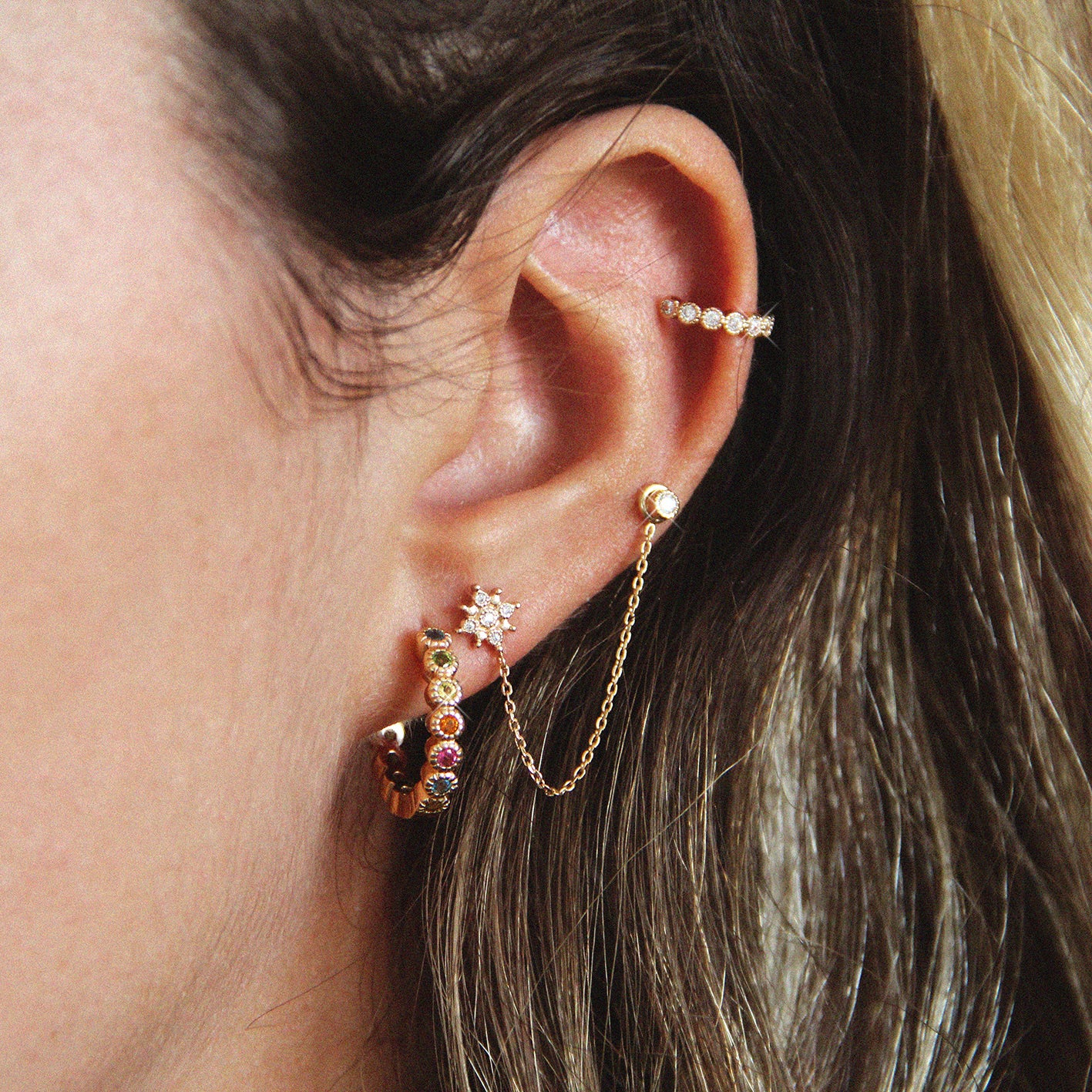 Boucles d'oreilles "Déesse"