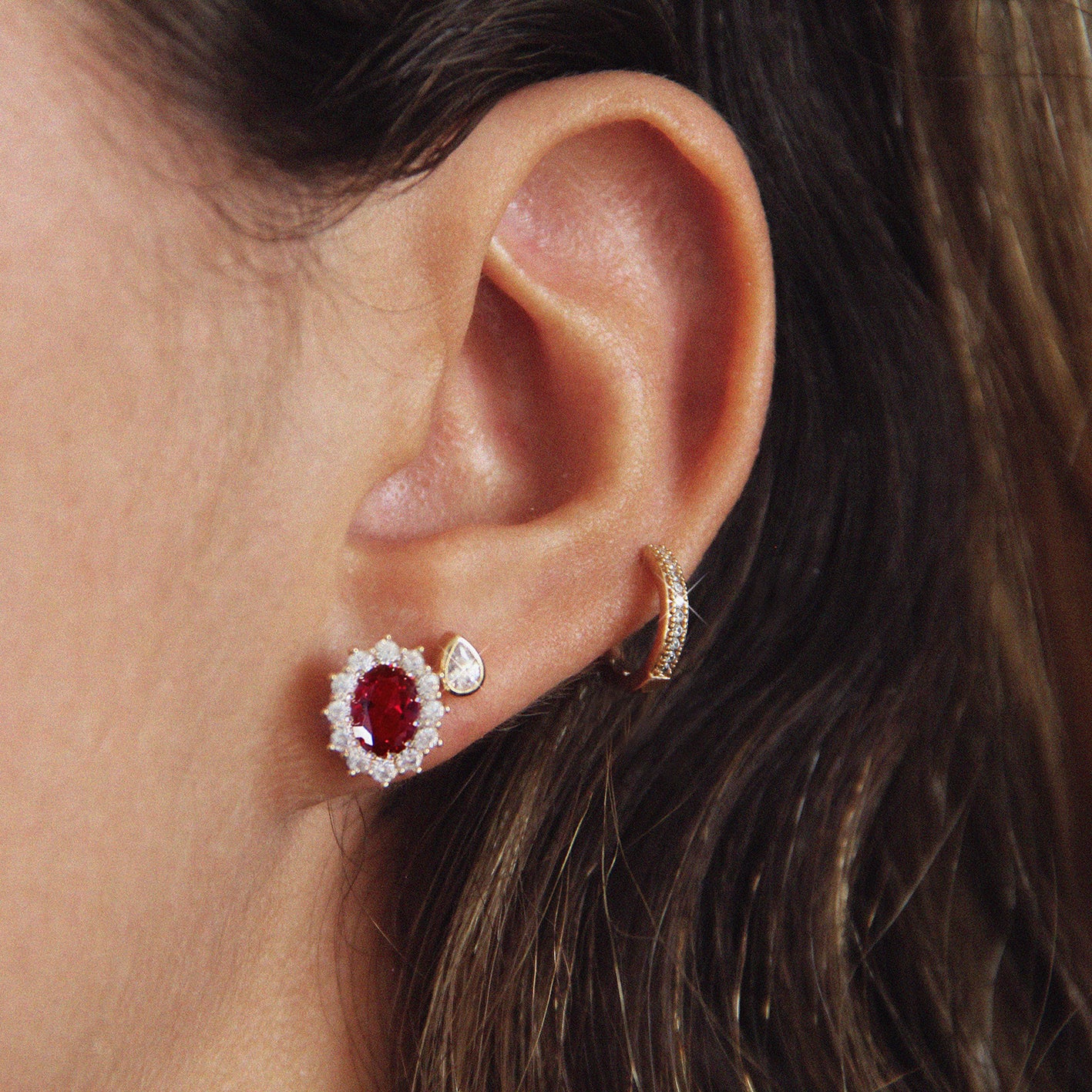 Boucles d'oreilles "Ravissante"