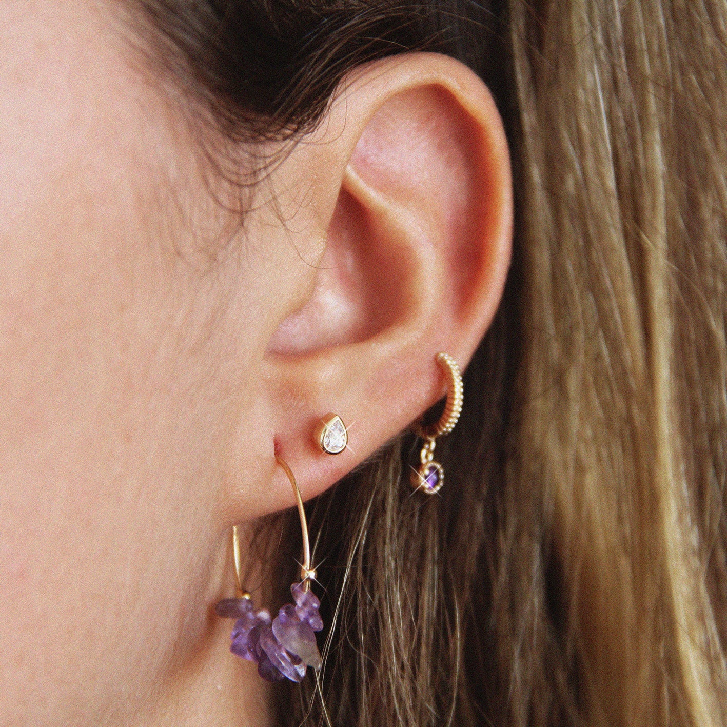 Boucles d'oreilles "Équilibre"