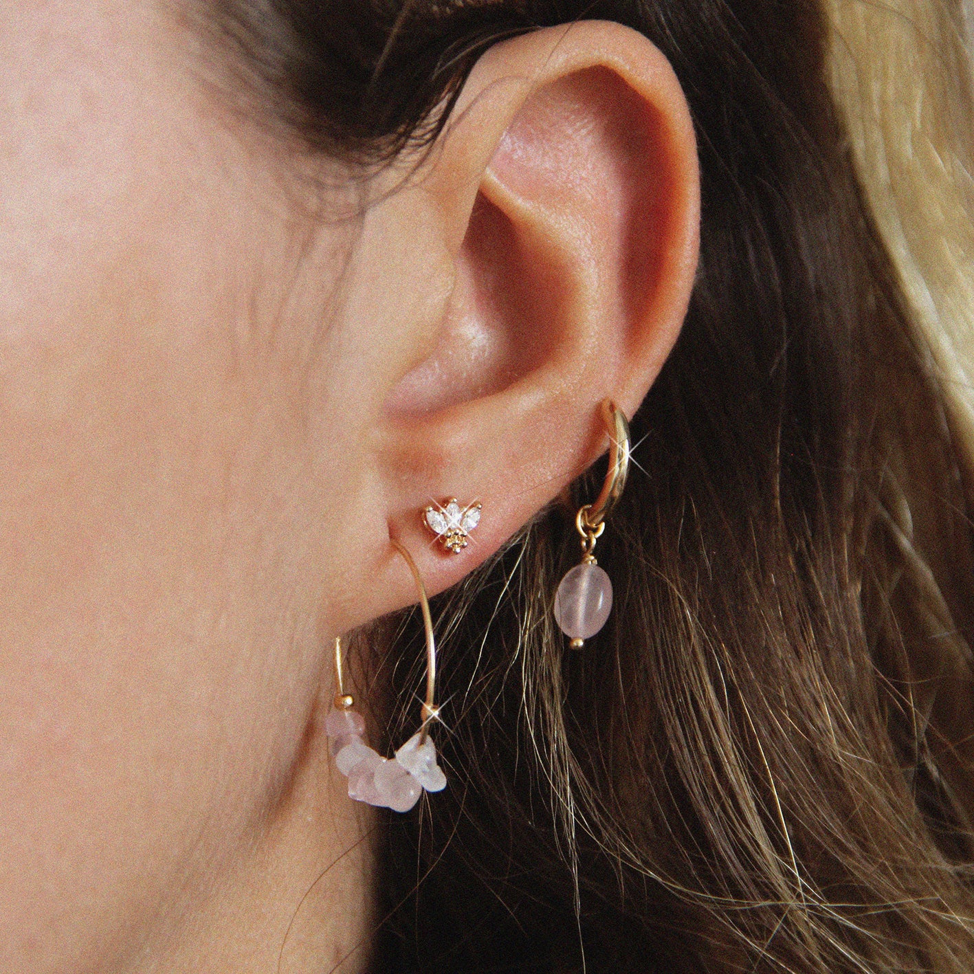 Boucles d'oreilles "Confiance"