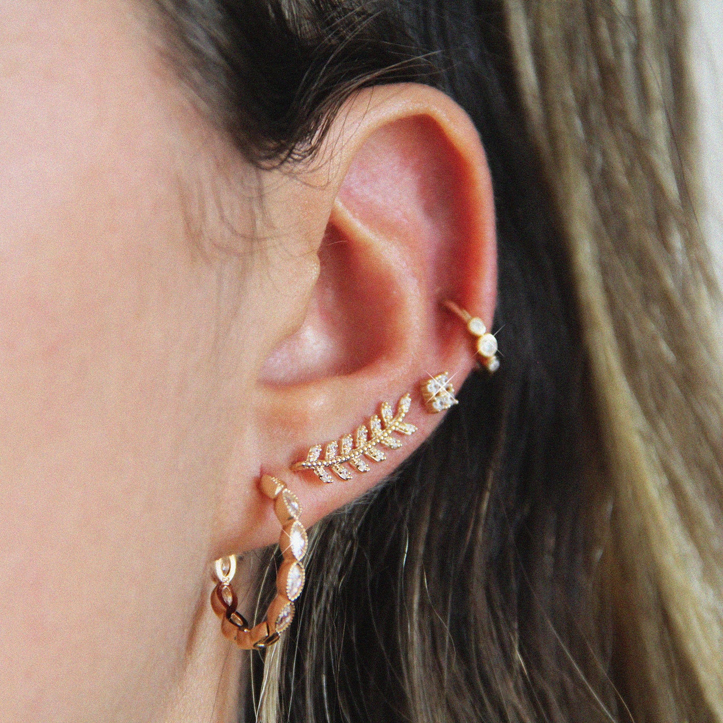 Boucles d'oreilles "Coquette"