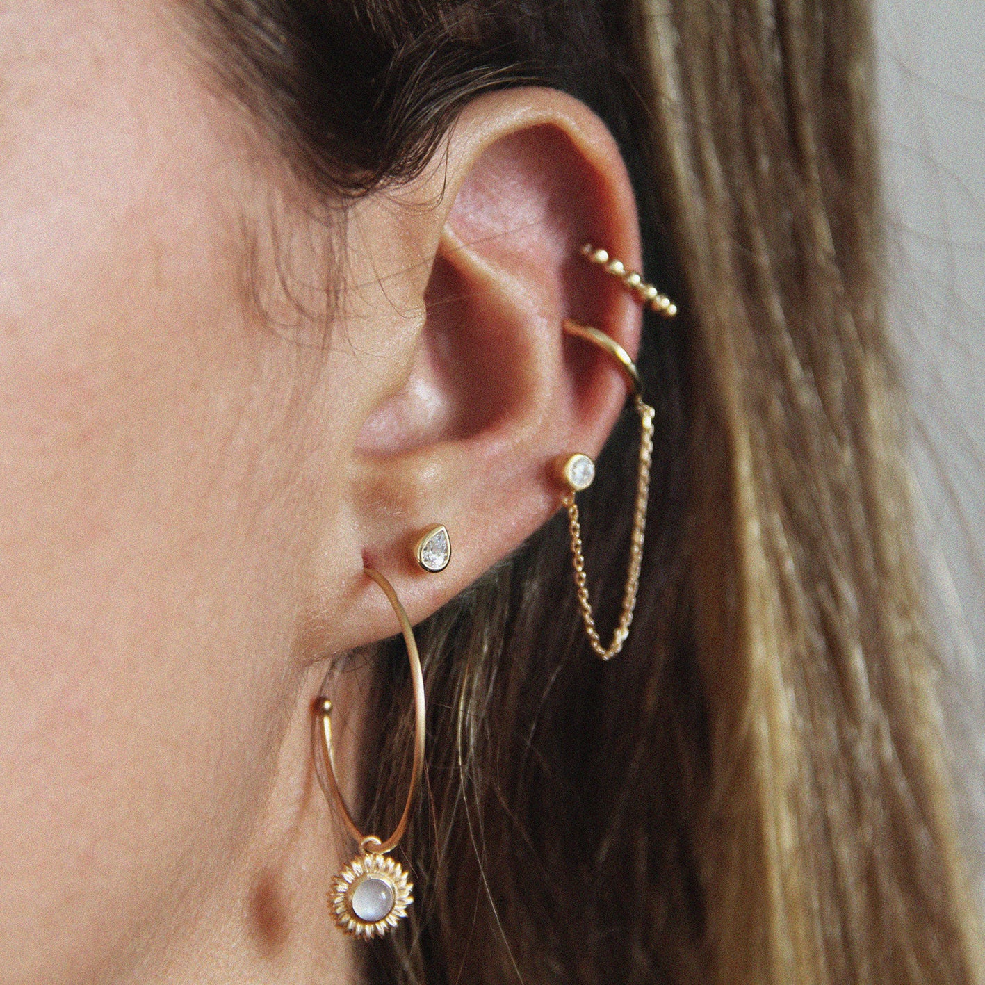 Boucles d'oreilles "Nymphe"