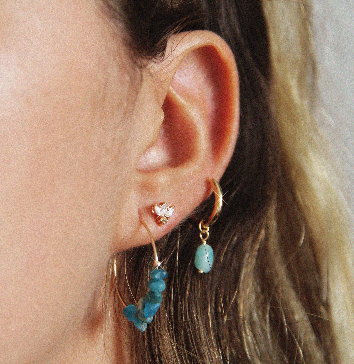 Boucles d'oreilles "Confiance"