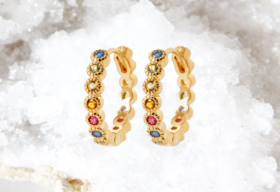 Boucles d'oreilles "Déesse"