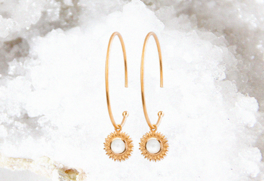 Boucles d'oreilles "Nymphe"