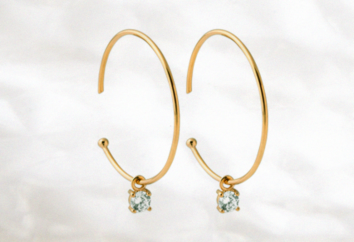 Boucles d'oreilles "Reine"