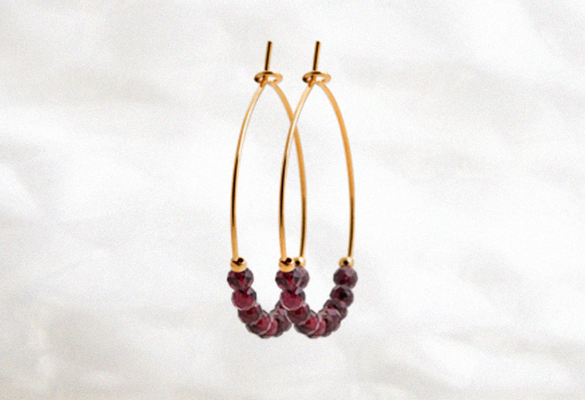 Boucles d'oreilles "Paisible"