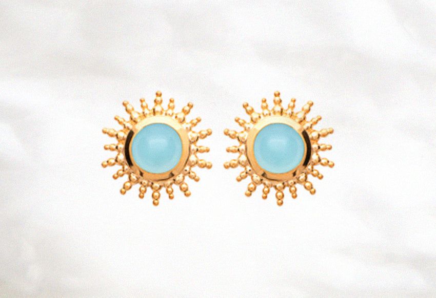 Boucles d'oreilles "Céleste"