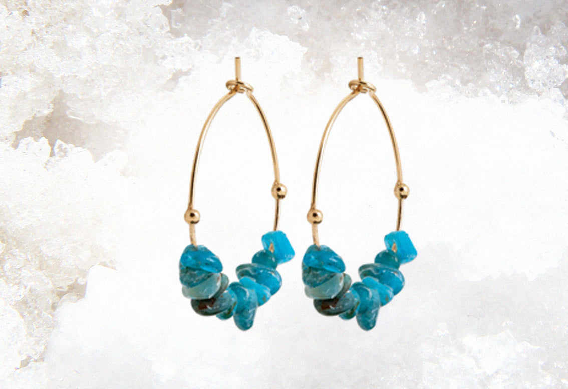 Boucles d'oreilles "Apaisement"