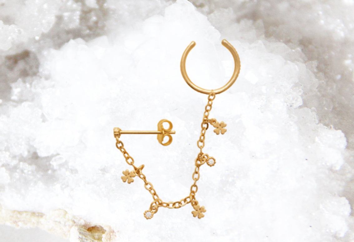 Boucle d'oreille "Chance"