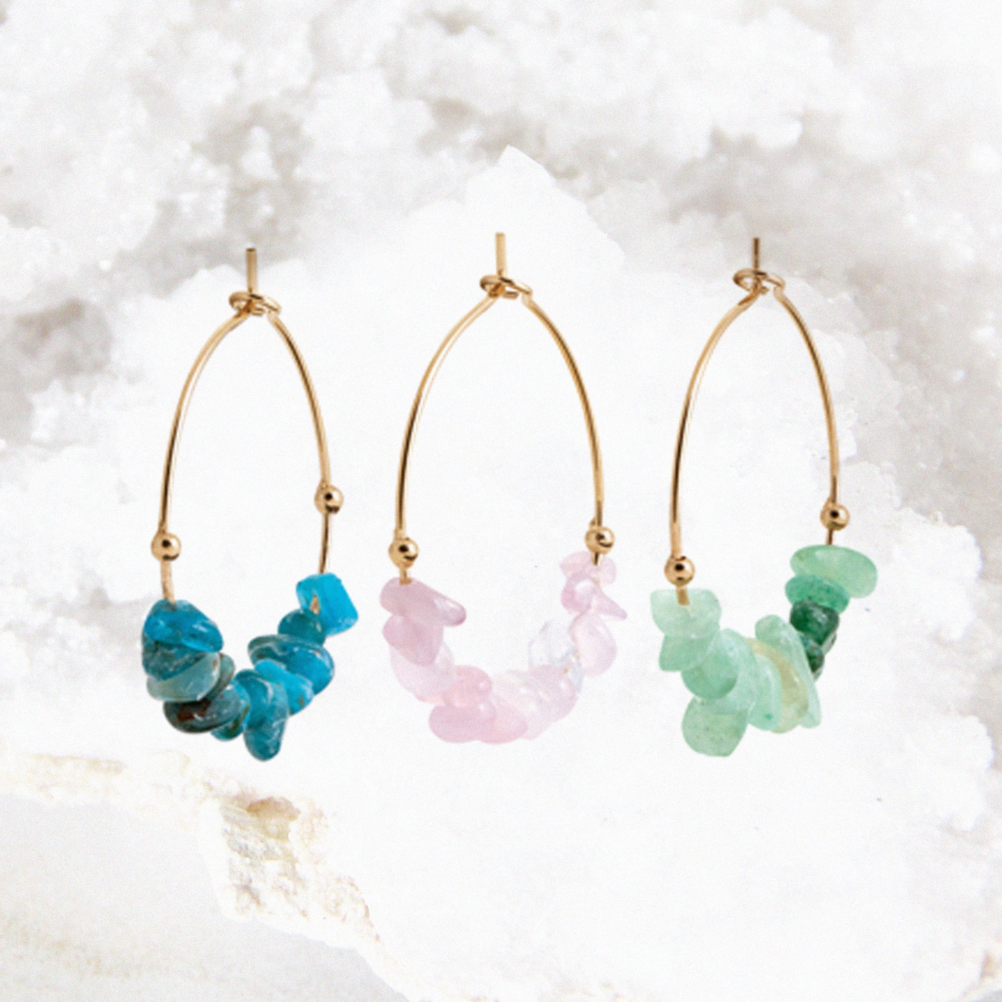 Boucles d'oreilles "Confiance"