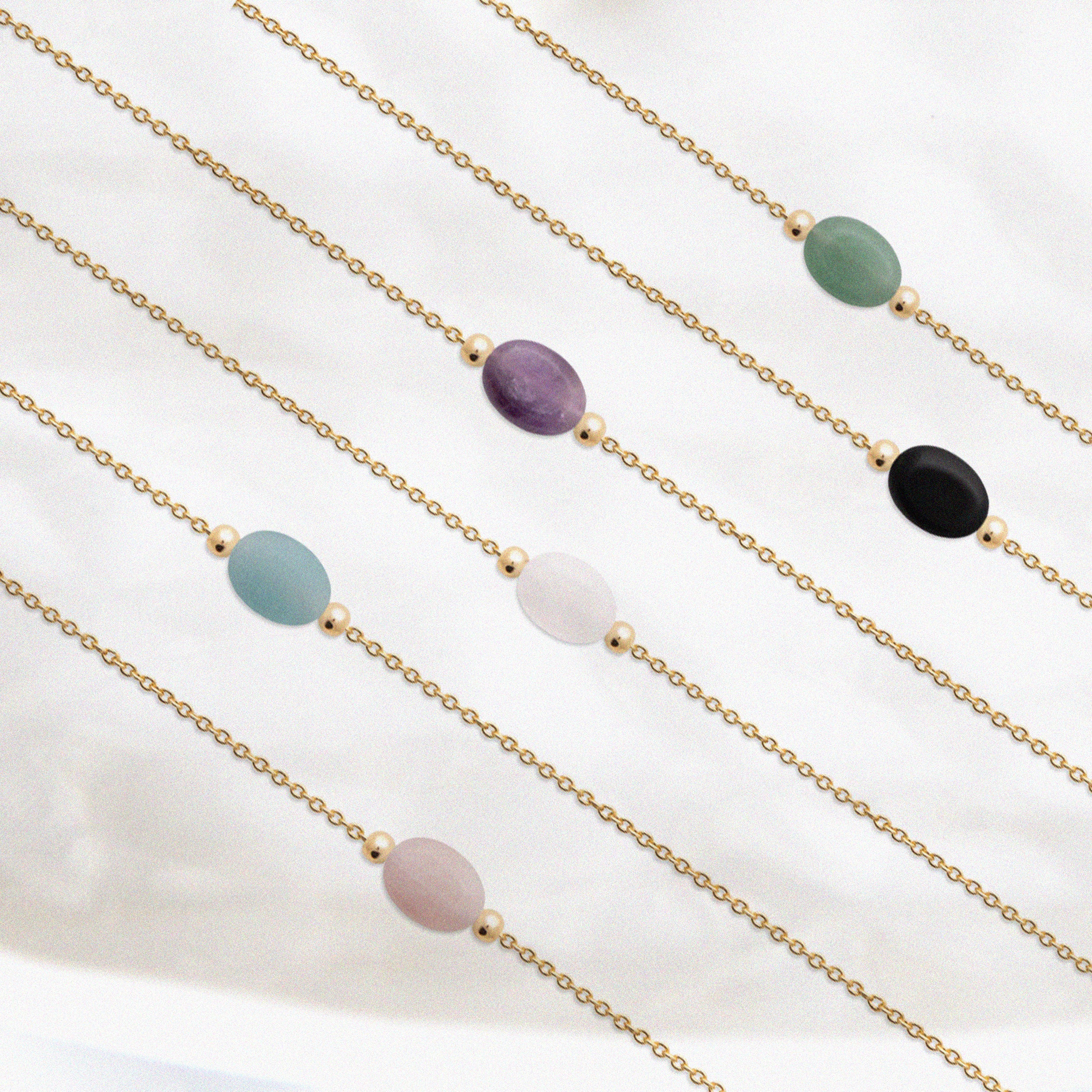 Collier "Bonheur Paix Douceur"